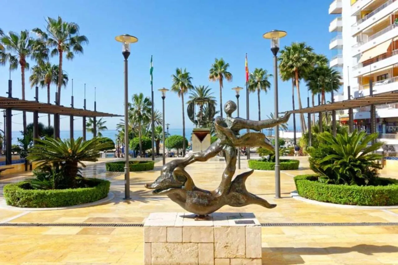 Estudio Con Vistas Al Mar En Marbella A 100 Metros De La Playa Apartment Spain